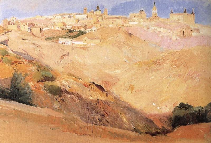 Joaquin Sorolla Toledo Landscape oil painting image